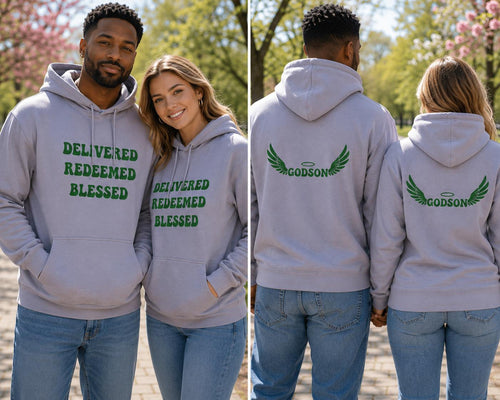 Godson Hoodie - Delivered, Redeemed, Blessed