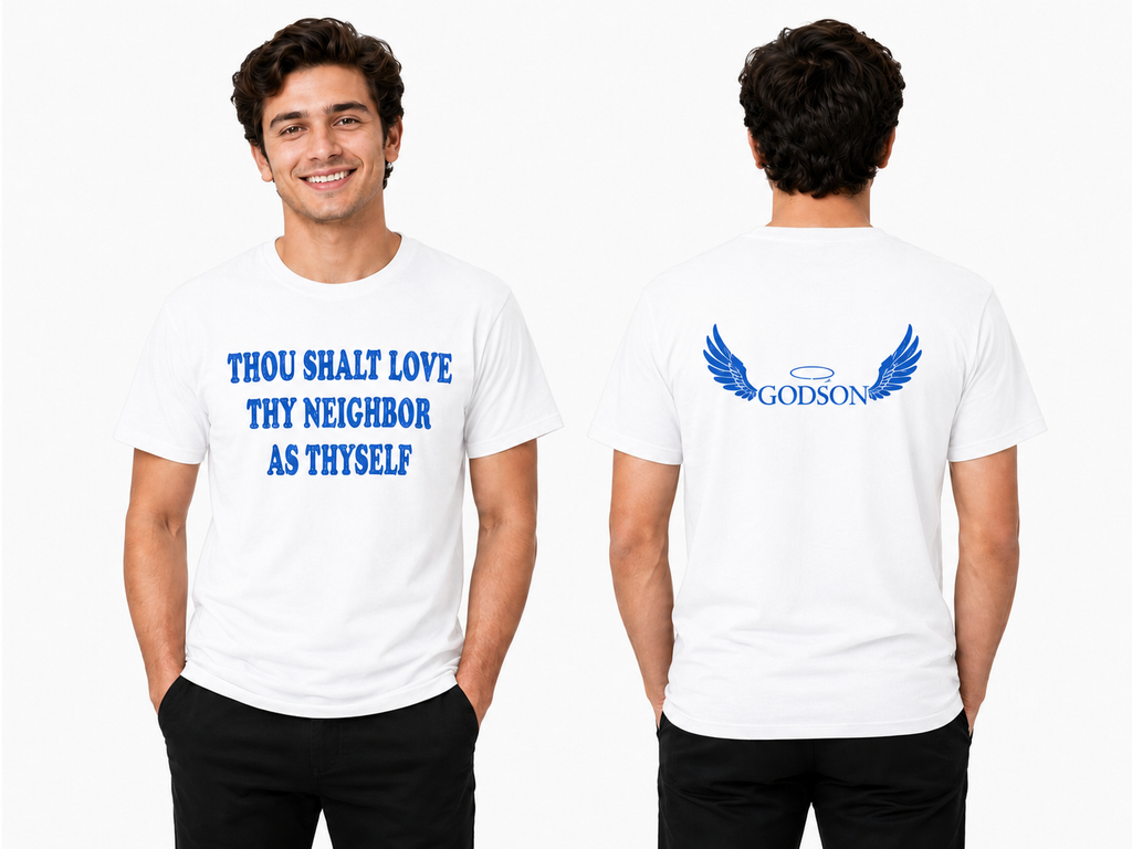 Godson T-Shirt - Thou Shall Love Thy Neighbor
