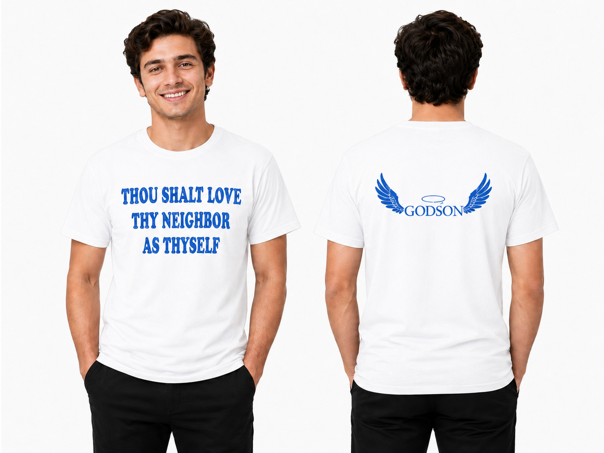 Godson T-Shirt - Thou Shall Love Thy Neighbor