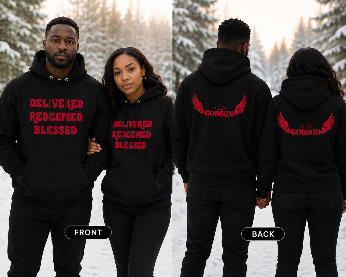 Godson Hoodie - Delivered, Redeemed, Blessed